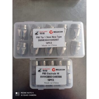 Bộ Bép cắt + Điện cực P80 Black Wolf ( Hàng Weldcom loại 1)