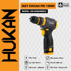 Máy khoan pin 10mm HK-CD0445MCL
