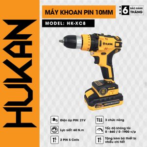 Máy khoan pin 10mm HK-XC8 1 HK XC8 1 300x300 1