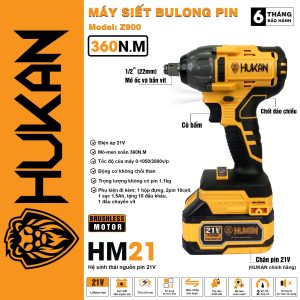 Máy siết bulong ( đầu 2 trong 1 ) HK-Z900