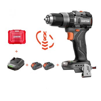 Combo máy khoan động lực 21V Dekton M21-KB1368PRO (2 Pin 2.0Ah & Sạc)
