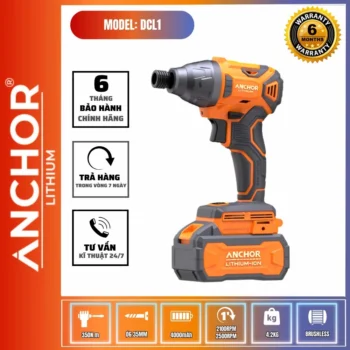 MÁY BẮN VÍT ĐỘNG LỰC PIN 20V Mã :  DCL1
