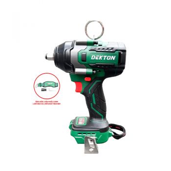 Máy siết bu lông dùng pin 21V Dekton M21-IW850PRO (Chưa Pin & Sạc) 1 may siet bu long dung pin 21v dekton m21 iw850pro chua pin sac 1695633336
