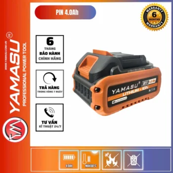 Pin Máy Khoan Yamasu M21-4.0Ah PRO